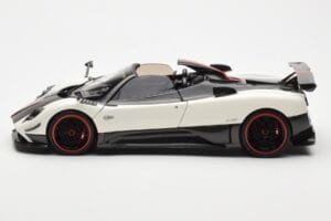 Pagani Zonda Cinque Roadster Hvid Benny Almost Real 1:18 850611001 Metal — billede 4 af 8