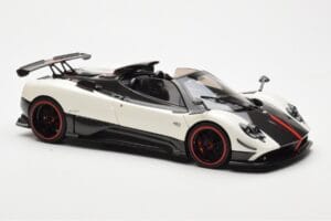 Pagani Zonda Cinque Roadster Hvid Benny Almost Real 1:18 850611001 Metal — billede 6 af 8