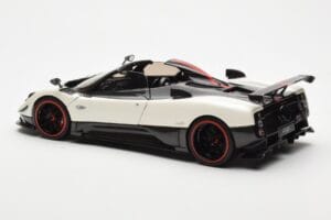 Pagani Zonda Cinque Roadster Hvid Benny Almost Real 1:18 850611001 Metal — billede 7 af 8