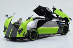 Pagani Zonda Cinque Grøn Firenze Almost Real 1:18 850602001 Metal — billede 2 af 15