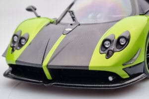 Pagani Zonda Cinque Grøn Firenze Almost Real 1:18 850602001 Metal — billede 12 af 15