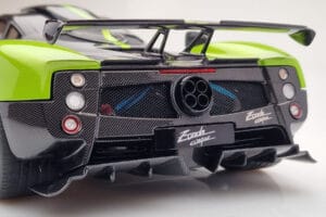 Pagani Zonda Cinque Grøn Firenze Almost Real 1:18 850602001 Metal — billede 14 af 15