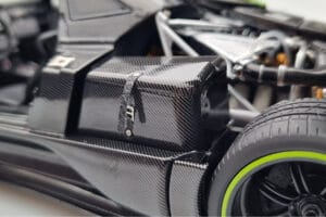 Pagani Zonda Cinque Grøn Firenze Almost Real 1:18 850602001 Metal — billede 10 af 15