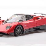 Pagani Zonda F Rød Monza Almost Real 1:18