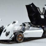 Pagani Zonda HP Barchetta Carbon Fiber Hvid LCD 1:18 LCD18009 WH Metal - image 2 of 9