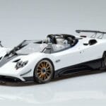Pagani Zonda HP Barchetta Carbon Fiber Hvid LCD 1:18 LCD18009 WH Metal