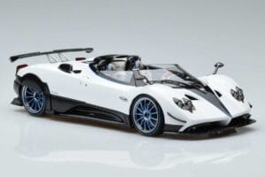 Pagani Zonda HP Barchetta Carbon Fiber Hvid LCD 1:18 LCD18009-WH Metal — billede 6 af 9