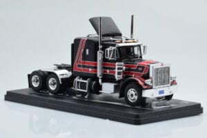 Peterbilt 359 Sort Rød IXO 1:43 TR158 Metal — billede 3 af 4