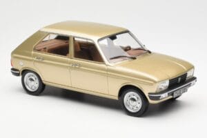 Peugeot 104 GR Beige Metallic Norev 1:18 184904 Metal — billede 4 af 6