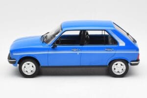Peugeot 104 S Ibis Blå Norev 1:18 184903 Metal — billede 3 af 6