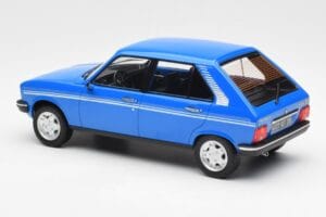 Peugeot 104 S Ibis Blå Norev 1:18 184903 Metal — billede 5 af 6