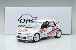 Peugeot 106 Maxi Rally D'Antibes 2000 Otto 1:18 OT947 Resin — billede 6 af 6