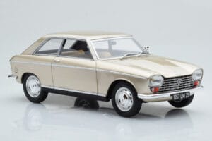 Peugeot 204 Coupe Beige Otto 1:18 OT1024 Resin — billede 4 af 6