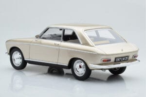 Peugeot 204 Coupe Beige Otto 1:18 OT1024 Resin — billede 5 af 6