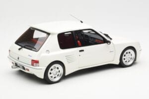 Peugeot 205 Dimma Hvid Otto 1:18 OT681 Resin — billede 2 af 6