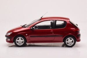 Peugeot 206 S16 Rød Otto 1:18 OT1039 Resin — billede 3 af 6