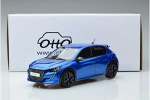 Peugeot 208 GT Line Blå Otto 1:18 OT392 Resin — billede 6 af 6