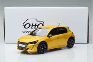 Peugeot 208 GT Line Gul Otto 1:18 OT930 Resin — billede 6 af 6