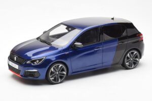 Peugeot 308 GTI Magnetic Blå Sort Otto 1:18 OT922