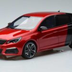 Peugeot 308 T9 GTI Rød Otto 1:18 OT368 Resin