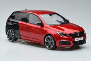 Peugeot 308 T9 GTI Rød Otto 1:18 OT368 Resin — billede 4 af 6