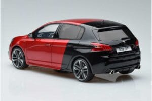 Peugeot 308 T9 GTI Rød Otto 1:18 OT368 Resin — billede 5 af 6