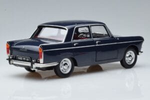 Peugeot 404 Blå Norev 1:18 184836 Metal — billede 3 af 7