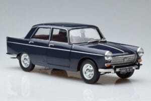 Peugeot 404 Blå Norev 1:18 184836 Metal — billede 5 af 7
