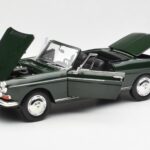 Peugeot 404 Cabriolet Antique Green Begrænset Udgave Norev 1:18 184829 - image 2 of 8