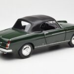 Peugeot 404 Cabriolet Antique Green Begrænset Udgave Norev 1:18 184829 - image 3 of 8