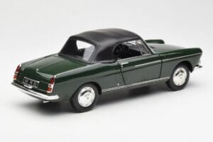 Peugeot 404 Cabriolet Antique Green Begrænset Udgave Norev 1:18 184829 Metal — billede 3 af 8