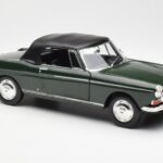 Peugeot 404 Cabriolet Antique Green Begrænset Udgave Norev 1:18 184829 - image 6 of 8