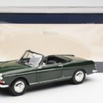 Peugeot 404 Cabriolet Antique Green Begrænset Udgave Norev 1:18 184829 - image 8 of 8