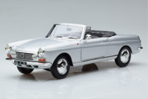 Peugeot 404 Cabriolet Sølv Norev 1:18