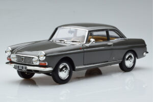 Peugeot 404 Coupe Graphite Grå Norev 1:18