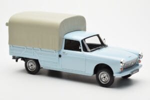 Peugeot 404 Pickup Bache Pastelblå Otto 1:18 OT1036 Resin — billede 4 af 6