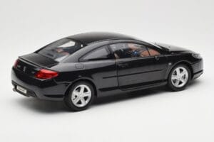 Peugeot 407 Coupé Sort Norev 1:18 184752 Metal — billede 3 af 8