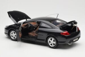 Peugeot 407 Coupé Sort Norev 1:18 184752 Metal — billede 5 af 8