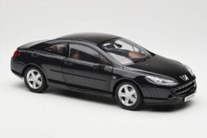 Peugeot 407 Coupé Sort Norev 1:18 184752 Metal — billede 6 af 8