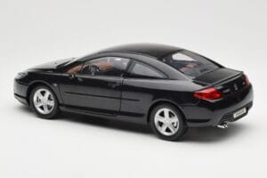 Peugeot 407 Coupé Sort Norev 1:18 184752 Metal — billede 7 af 8