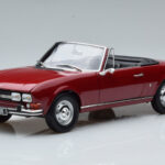 Peugeot 504 Cabriolet Rød Norev 1:18