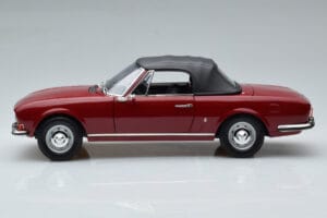 Peugeot 504 Cabriolet Rød Norev 1:18 184818 Metal — billede 4 af 8