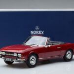 Peugeot 504 Cabriolet Rød Norev 1:18 - image 8 of 8