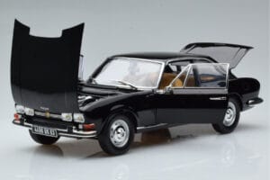 Peugeot 504 Coupe Sort Norev 1:18 184816 Metal — billede 2 af 7