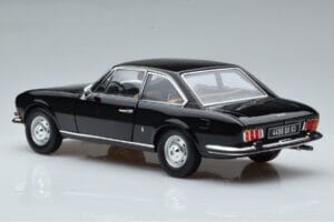 Peugeot 504 Coupe Sort Norev 1:18 184816 Metal — billede 6 af 7