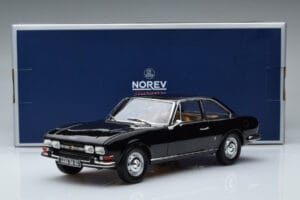 Peugeot 504 Coupe Sort Norev 1:18 184816 Metal — billede 7 af 7