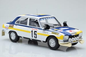 Peugeot 504 Ti #15 B. Consten Rally Morocco 1975 IXO 1:18 18RMC044C Metal — billede 4 af 6