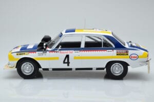 Peugeot 504 Ti #4 T. Makinen / H. Liddon Rally Morocco 1975 IXO 1:18 18RMC044B Metal — billede 3 af 6