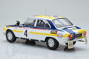 Peugeot 504 Ti #4 T. Makinen / H. Liddon Rally Morocco 1975 IXO 1:18 18RMC044B Metal — billede 5 af 6