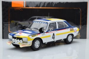 Peugeot 504 Ti #4 T. Makinen / H. Liddon Rally Morocco 1975 IXO 1:18 18RMC044B Metal — billede 6 af 6